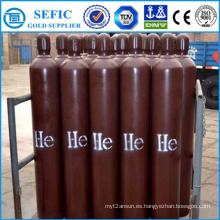 Cilindro de gas recargable vendedor caliente del helio (ISO9809-3)